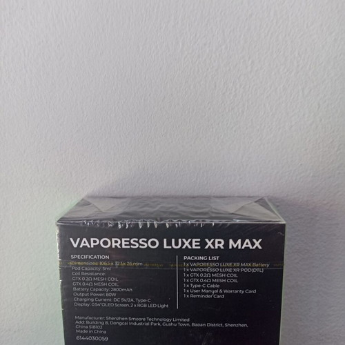 Vaporesso Luxe XR Max Pod Kit new, 2800mAh, red