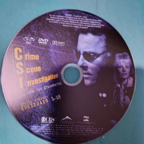 CSI Crime Scene Investigation DVD like new