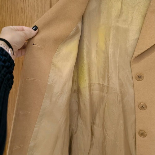 Absolute by Sorotos women's suede jacket like new, beige
