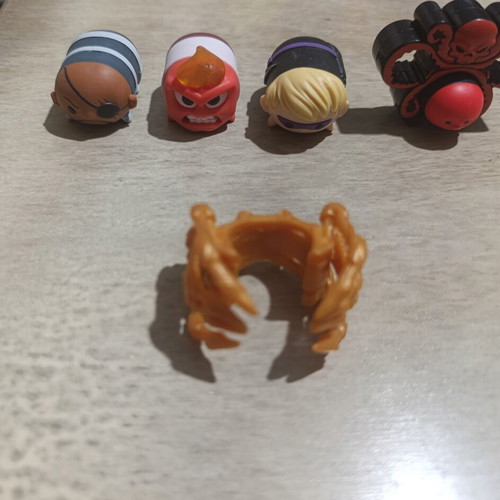 Tsum Tsum figures set like new with Spider-Man stand gift
