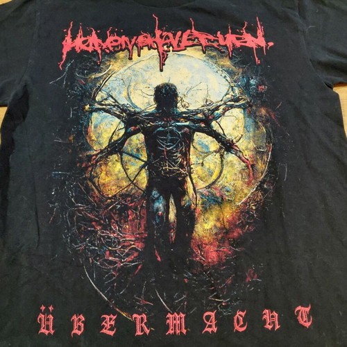Heaven Shall Burn Shirt Germany Extreme Metal Tour 2023 Size M like new