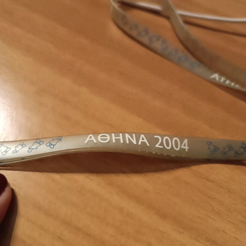 Athens 2004 lanyard like new, authentic