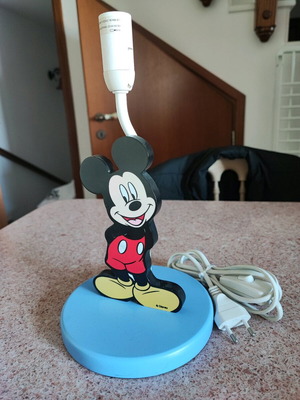 Παιδικό ξύλινο φωτιστικό Mickey