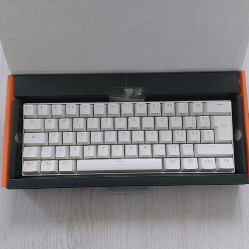 RK Royal Kludge RK61 mechanical gaming keyboard new, 60% RGB, hot-swap, wireless