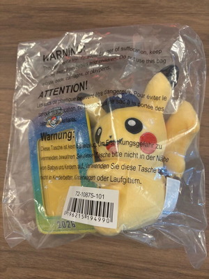 Pikachu Plush EUIC 2026 London Pokemon New Sealed