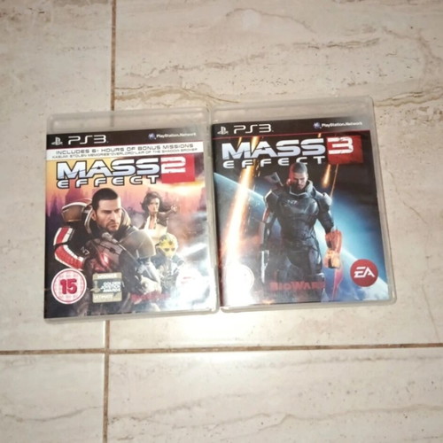 Mass Effect 2 and Mass Effect 3 PS3 games like new