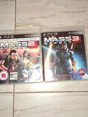 Mass Effect 2 και Mass Effect 3 παιχνίδια PS3 σαν καινούργιο