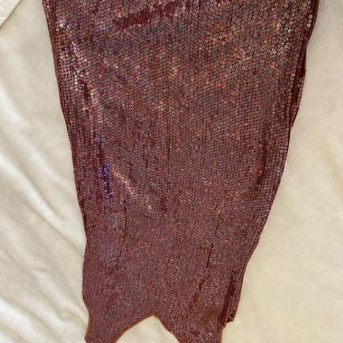 ZARA midi dress burgundy with sequins new -  14,95 - Vendora.cy