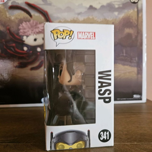 Funko POP! Marvel Ant-Man and the Wasp Wasp (Unmasked) (Chase) #341 used vinyl figure