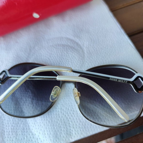 Miss Sixty women's sunglasses used, white and silver