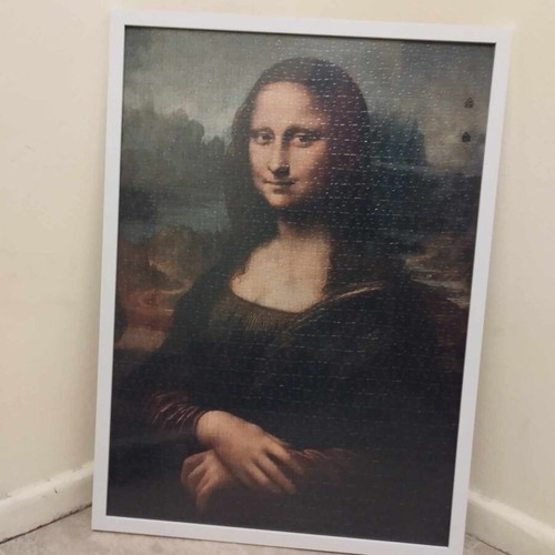 Puzzle Mona Lisa 1000 pieces new, Clementoni Museum Collection