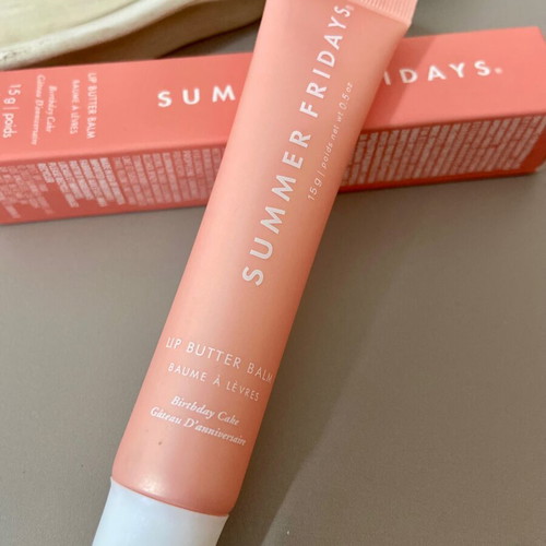 Summer Fridays Lip Balm Birthday Cake limited edition new