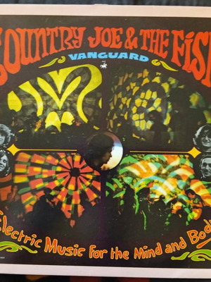Country Joe & The Fish Electric Music for the Mind and Body βινύλιο επανέκδοση 1987