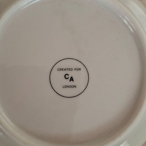 Set of 2 London Landmark Plates like new, 10cm diameter