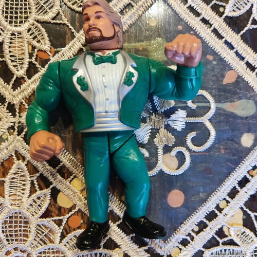 WWF Superstars The Million Dollar Man Ted DiBiase action figure used
