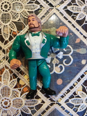WWF Superstars The Million Dollar Man Ted DiBiase action figure used