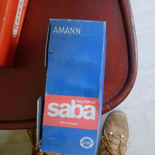 Saba threads new, box of 10 pieces