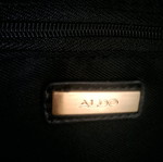 Aldo Eelinora Shoulder Bag like new, black with gold details