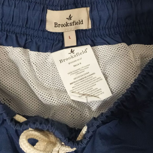 Brooksfield men's swimwear new, size L, blue