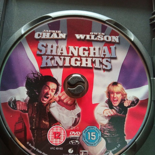 Shanghai Knights DVD like new, comedy, subbed