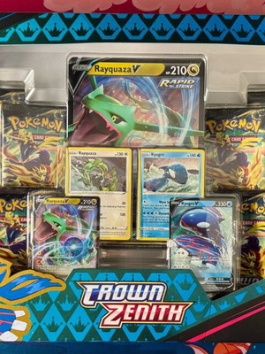 Pokemon Crown Zenith Sea & Sky Premium Collection Box Sealed