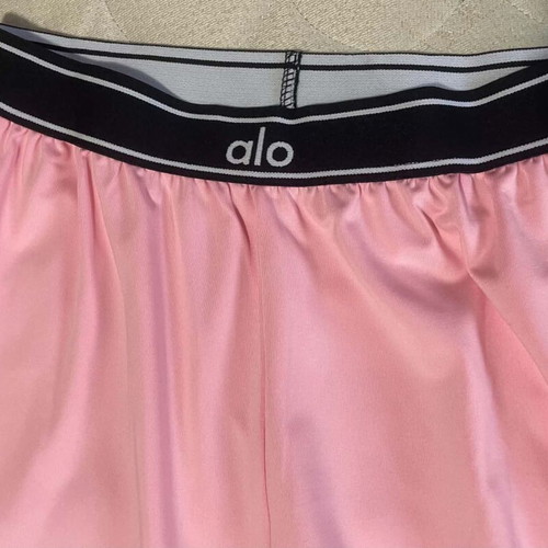 Alo women's sportswear set pink top and pants size M