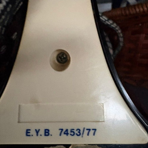 Electric iron used, functional retro