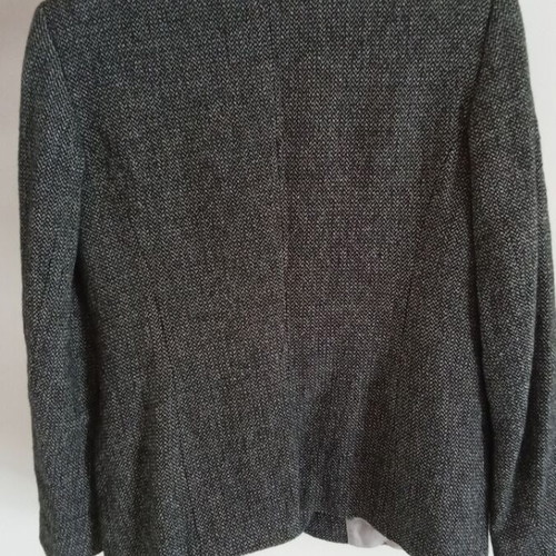 Wool jacket with velvet collar Charles Robertson like new, gray brown