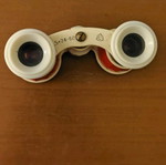 Vintage opera binoculars used 1955