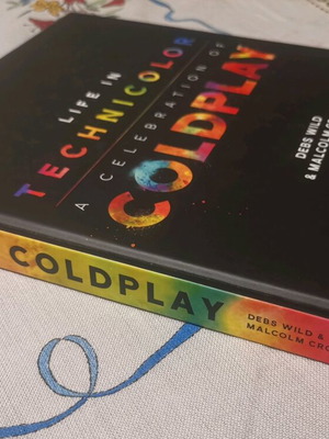 Βιβλίο Coldplay Life in Technicolor καινούργιο, 208 σελίδες