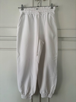 AME sweatpants like new, one size, white