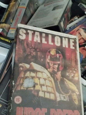 Judge Dredd βιντεοκασέτα σφραγισμένη, αγγλικά, χωρίς υπότιτλους, 1996 δράσης επιστημονικής φαντασίας