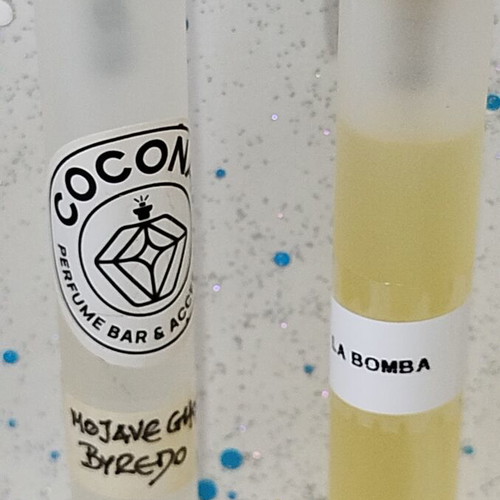 Perfume samples, pack of 9, used