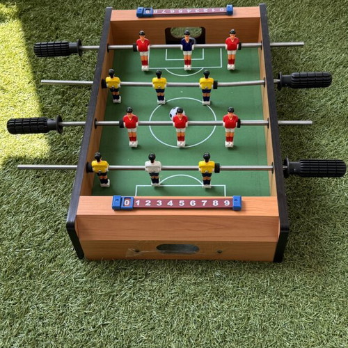 Children's Foosball Table and Hockey Game Set like new