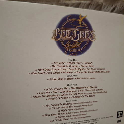 Bee Gees Greatest 2 CD Expanded Edition 2007 like new, pop