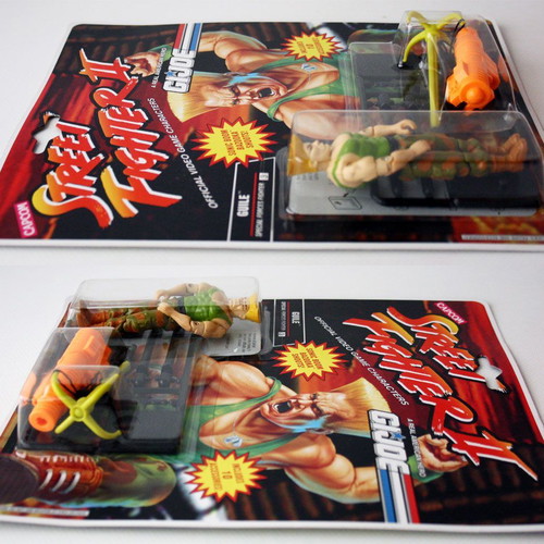 G.I. Joe Capcom Street Fighter II Guile figure vintage 1993 new sealed