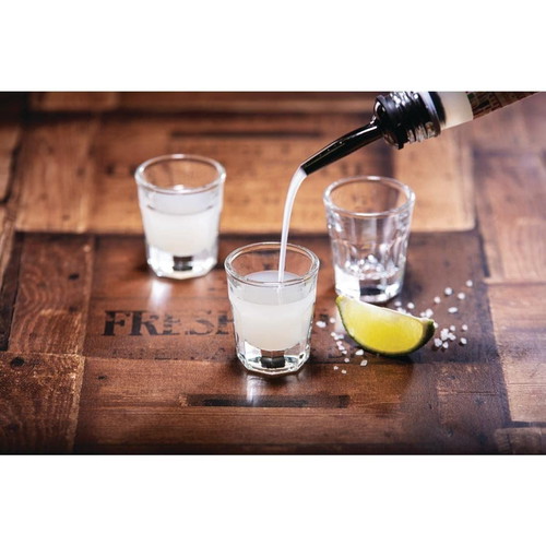 Plastic shot glass 50ml new, polycarbonate transparent