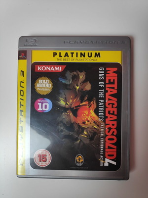 Metal Gear Solid 4 Guns of the Patriots για PS3 σαν καινούργιο