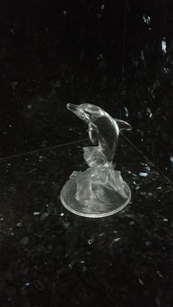  agalma/ figoura delfini Cristal D'arques France, kristallo