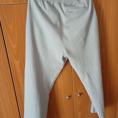 Linen pants khaki, new, size XL