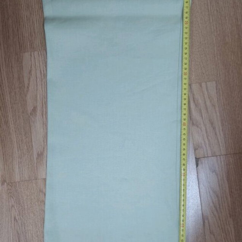 Marks & Spencer linen pants in light pistachio, like new, size 14 UK