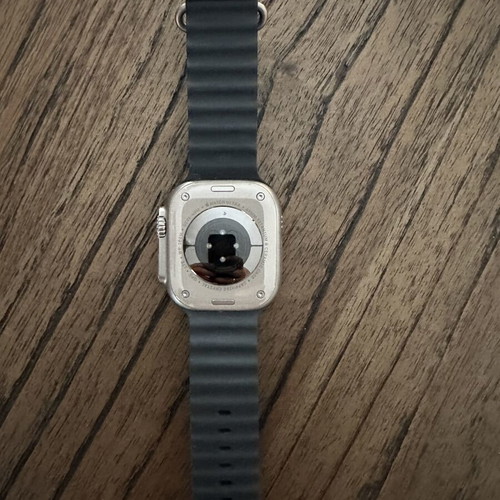Apple Watch Ultra 1 with 4 original bands and chargers