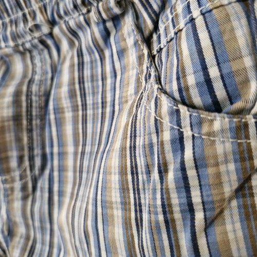 Lapin boy's checked bermuda shorts size 6 like new