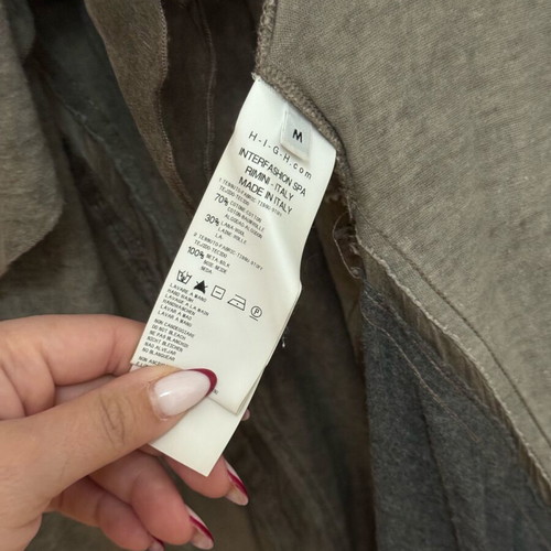 High cardigan new, gray, size M
