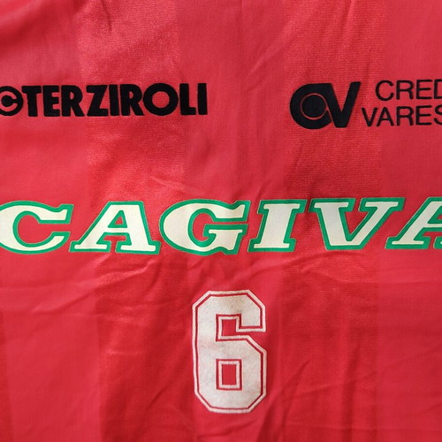 Springfield Basket Vintage Basketball Jersey Cagiva Credito Varesino Terziroli Size VI