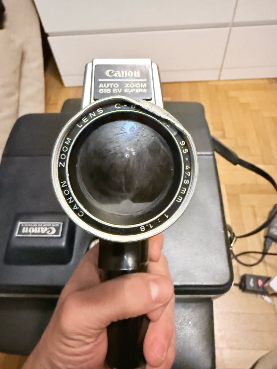 Canon Auto Zoom 518 SV Super 8 video… - € 135,00 - Vendora.cy