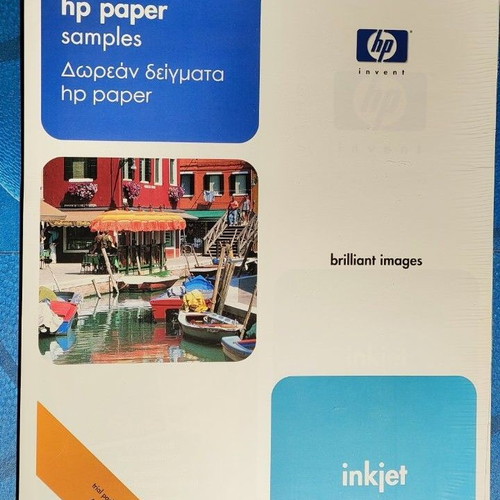 HP Photo Papers Original packs in excellent condition, sizes A4+10x15 Glossy, Matt & Iron
