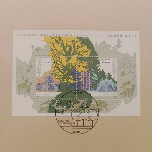 Germany 1997 First Day Cover Stamp Bonn
