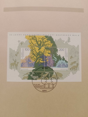 Germany 1997 First Day Cover Stamp Bonn