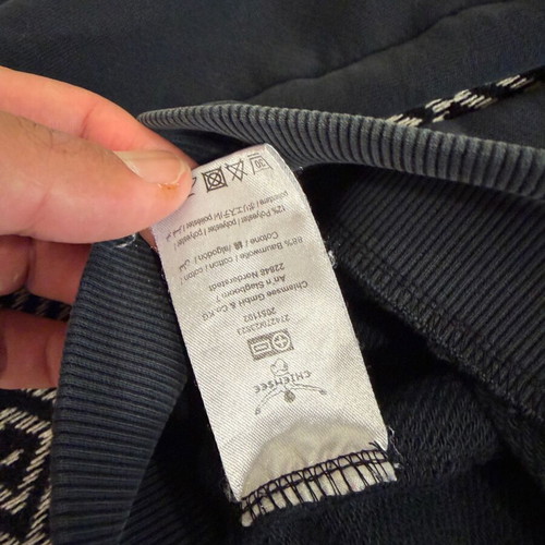 Chiemsee zip hoodie used, size L, black